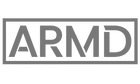  ARMD Black Logo White T-Shirt Light