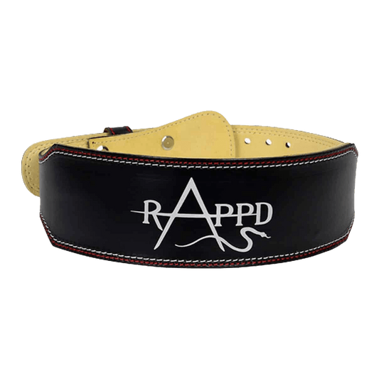 Rappd 4 Pro Series Leather Weight Lifting Belt