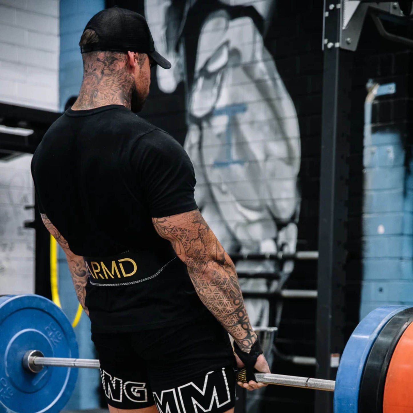 Armd 4 Leather Weight Lifting Belt