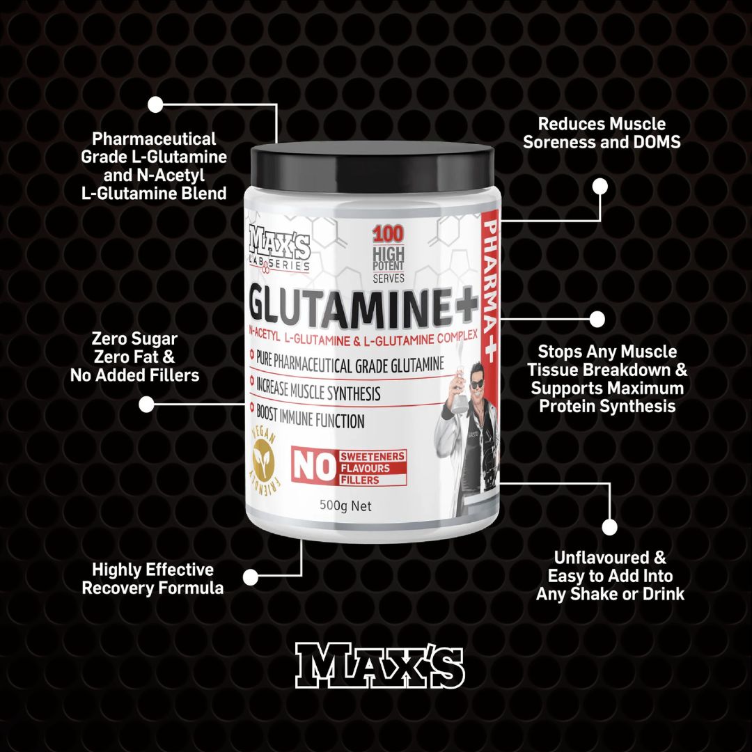 Maxs Glutamine+