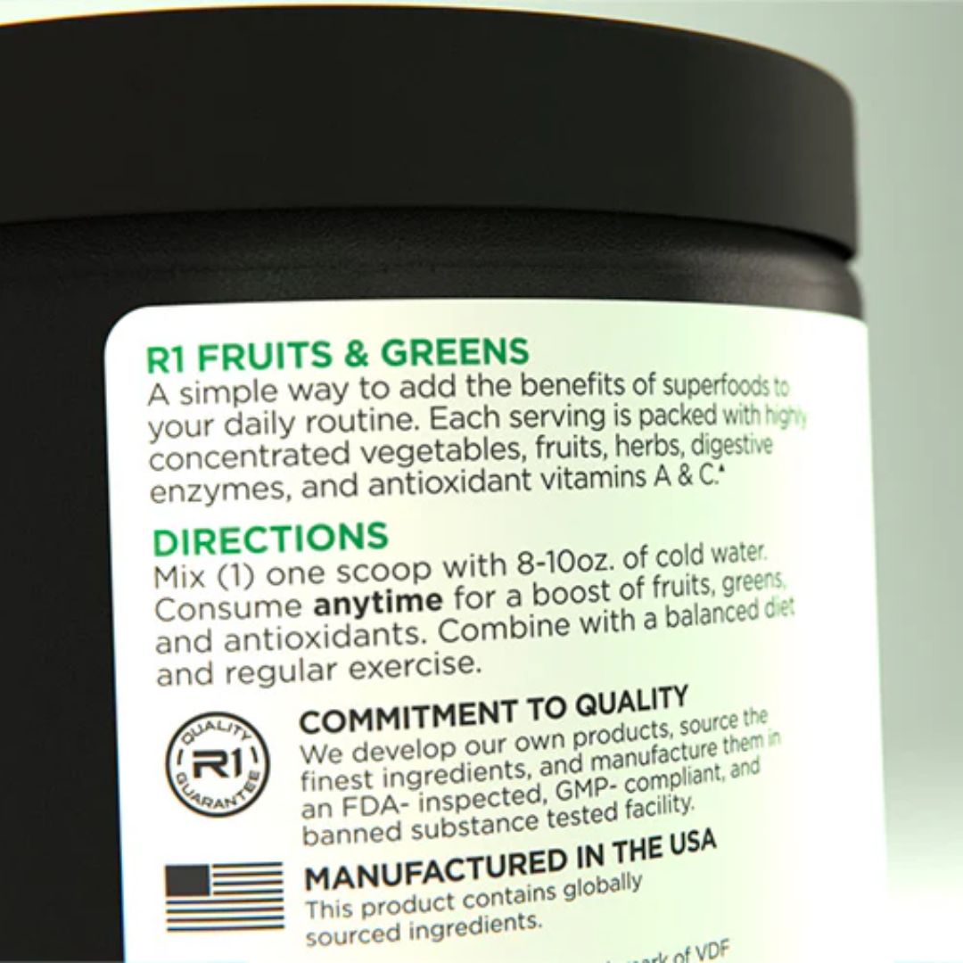 Rule 1 Fruits & Greens + Anixiodants