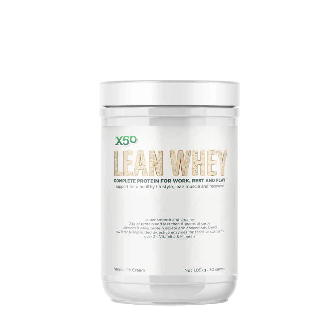 X50 LEAN WHEY PROTEIN CLEARANCE