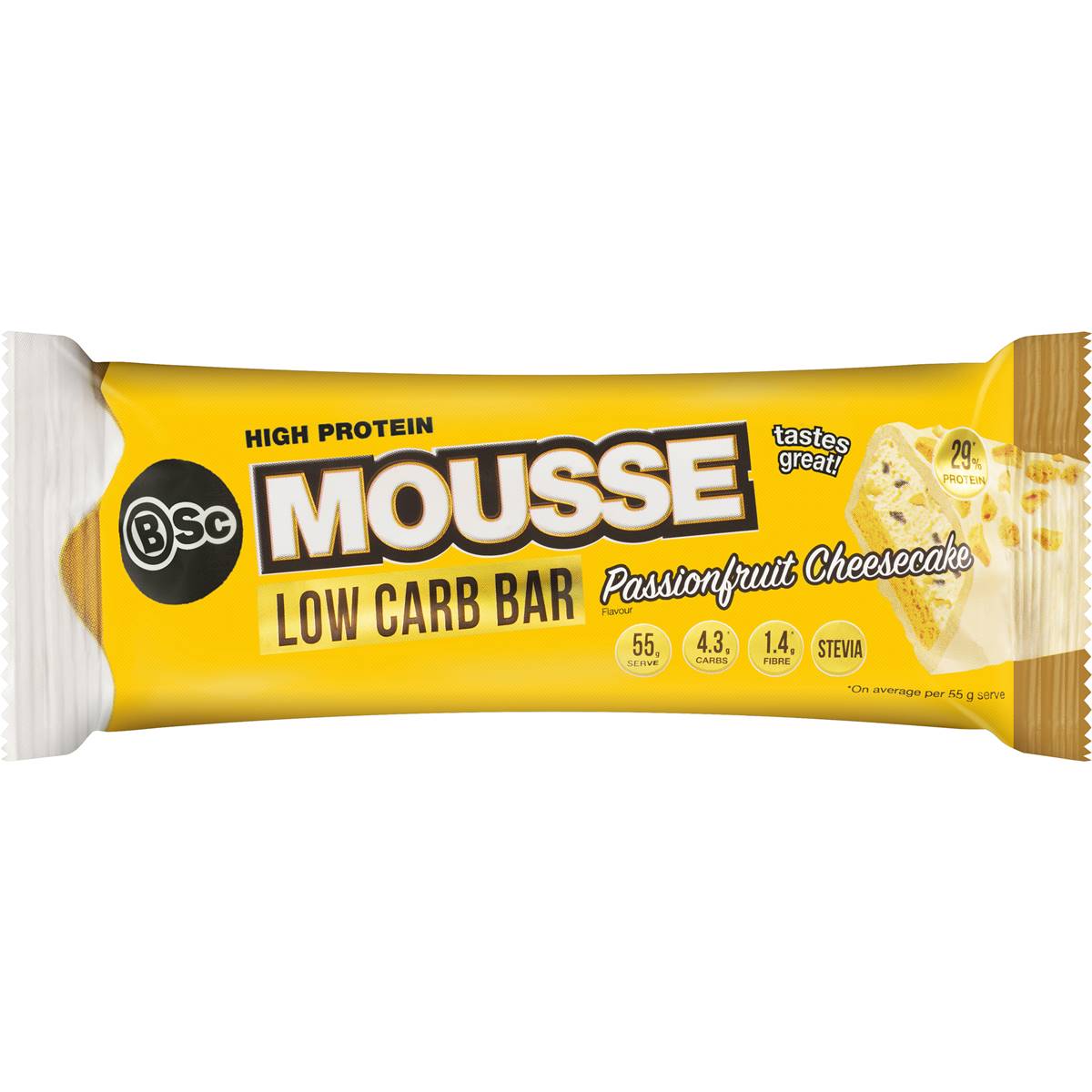 Body Science High Protein Low Carb Mousse Bar