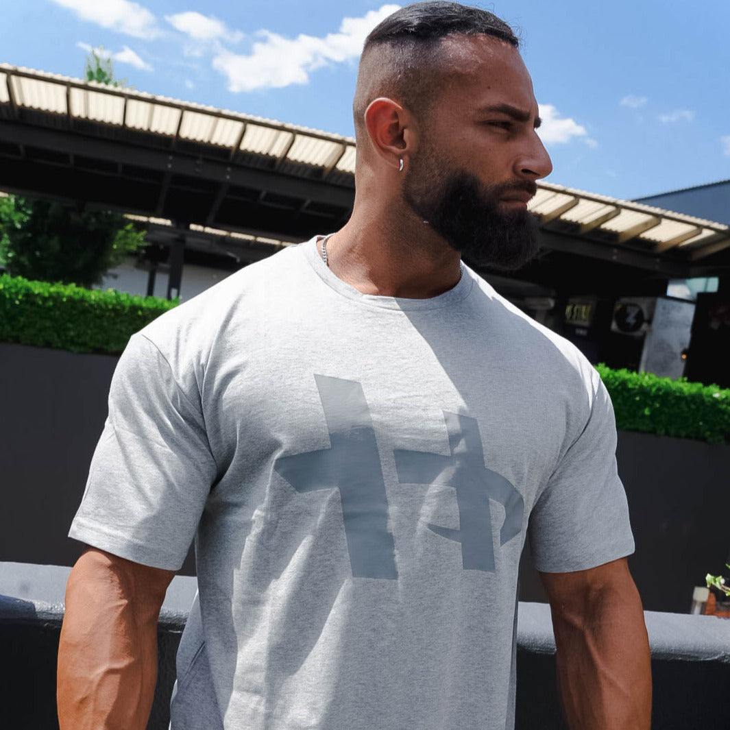 Powerhouse Grey Logo T-Shirt