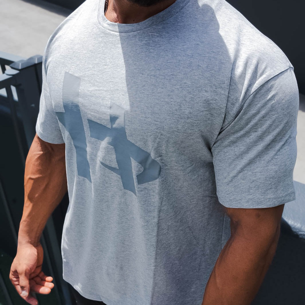 Powerhouse Grey Logo T-Shirt