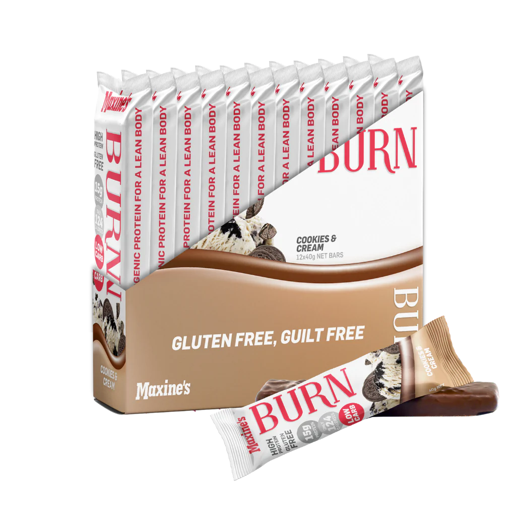 Maxines Burn Protein Bar