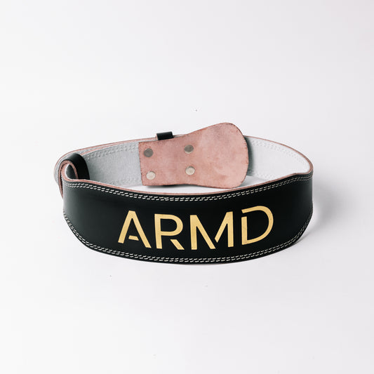 Armd 4 Leather Weight Lifting Belt