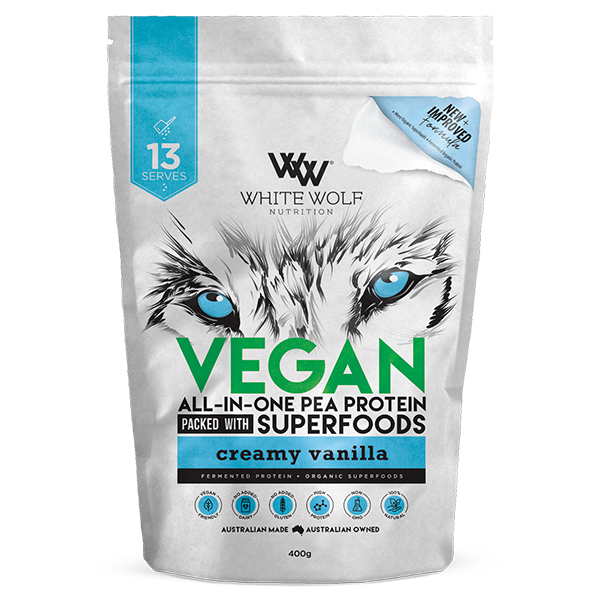 White Wolf Vegan All-in One Pea Protein With Superfoods