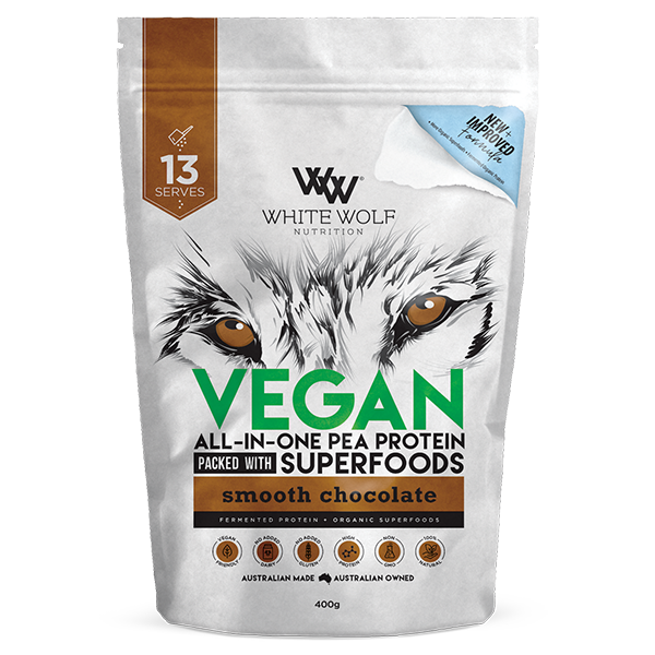 White Wolf Vegan All-in One Pea Protein With Superfoods