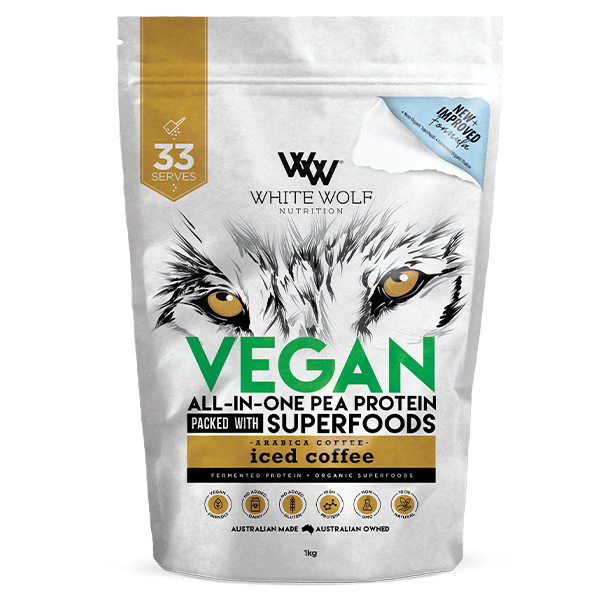 White Wolf Vegan All-in One Pea Protein With Superfoods