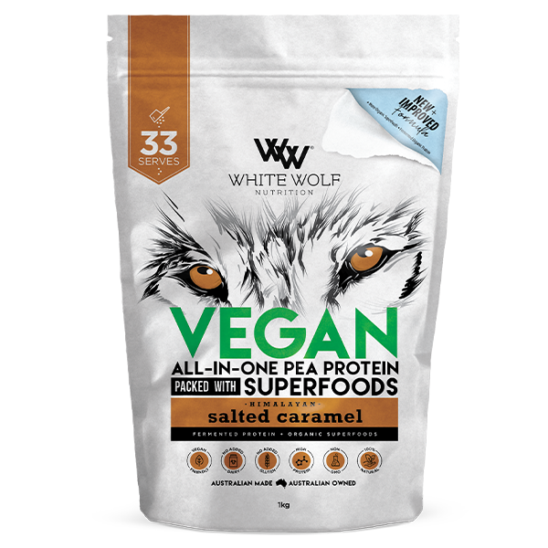White Wolf Vegan All-in One Pea Protein With Superfoods