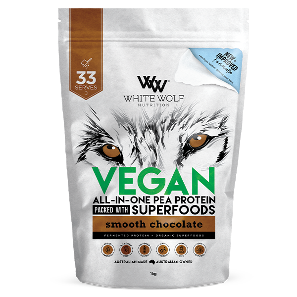 White Wolf Vegan All-in One Pea Protein With Superfoods