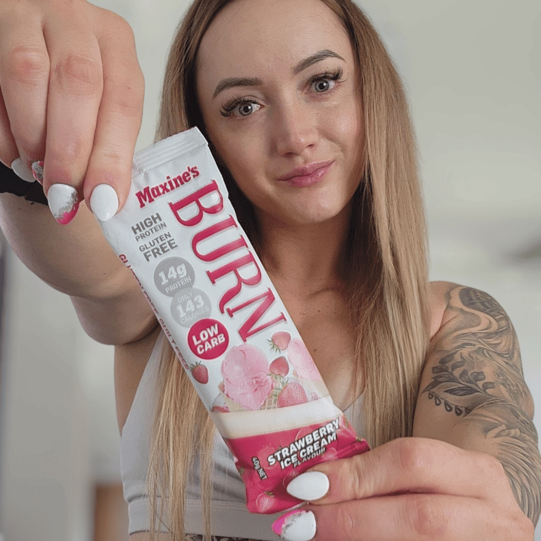 Maxines Burn Protein Bar