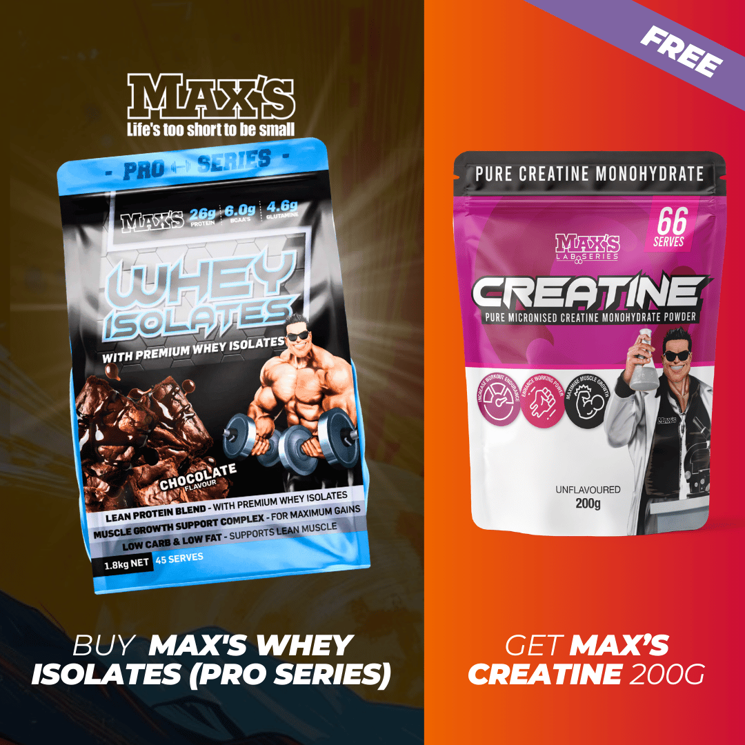 GWP MAX'S FREE Creatine Deal