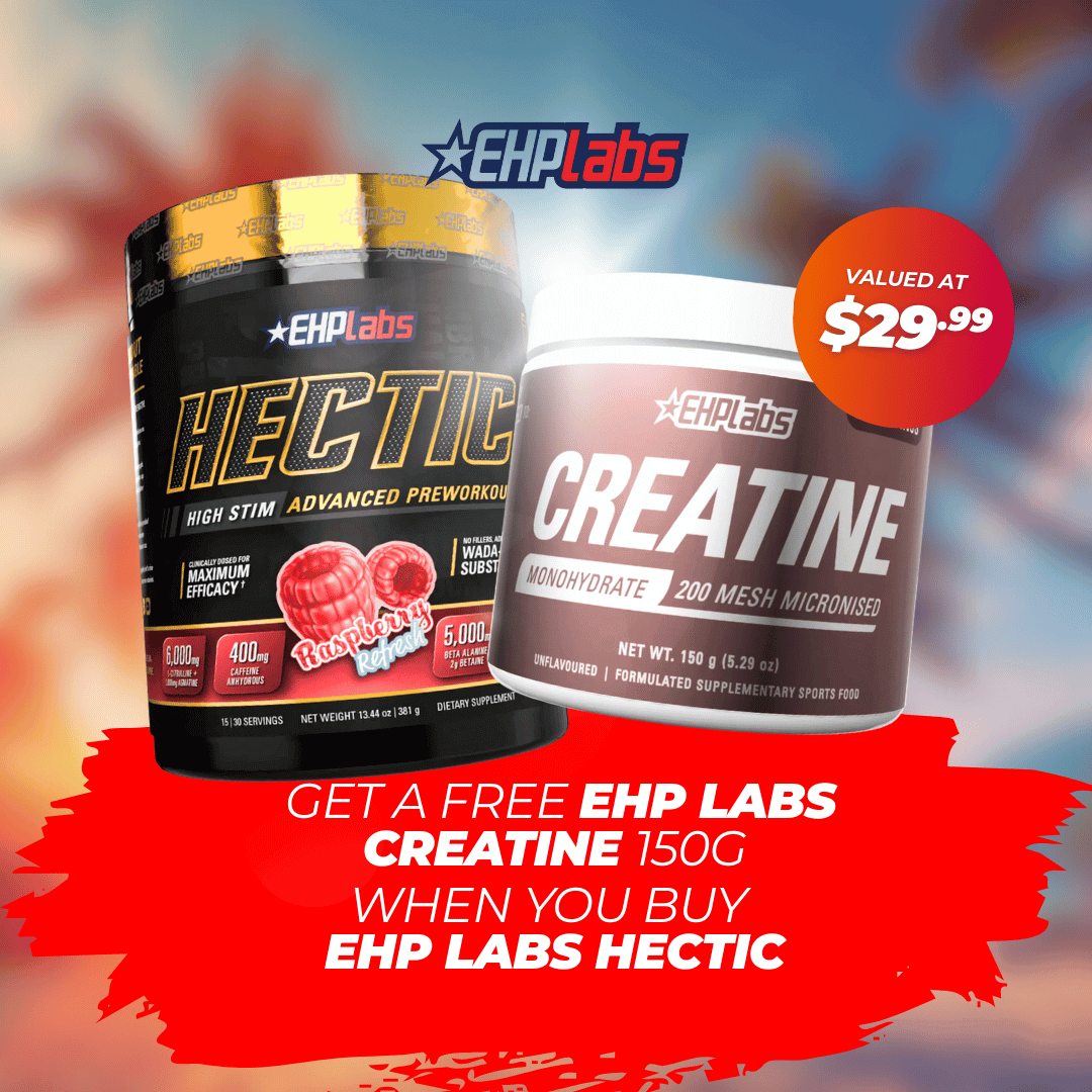 GWP EHP Labs Hectic FREE Creatine Deal