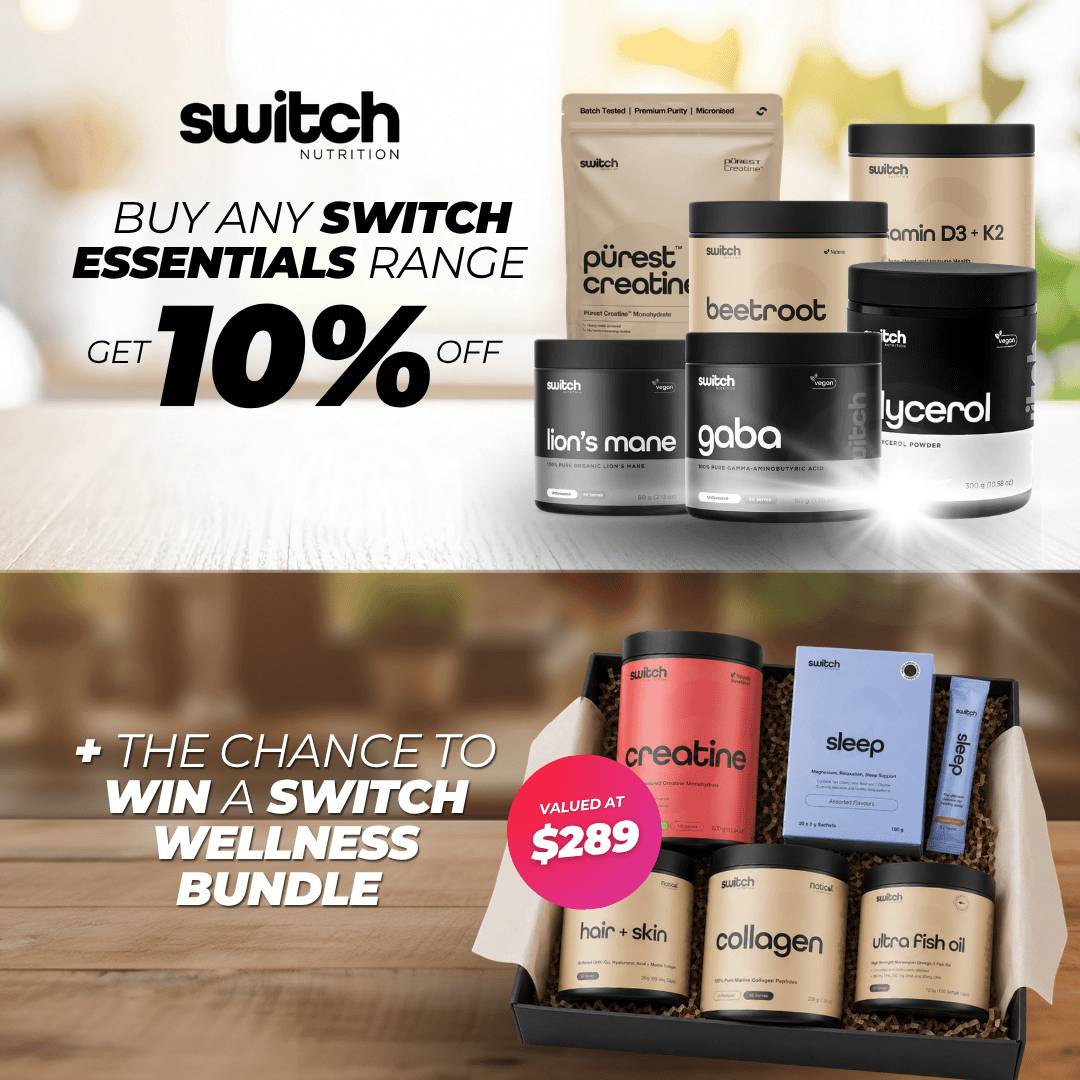 Giveaway Entry: WIN a Switch Nutrition Wellness Pack