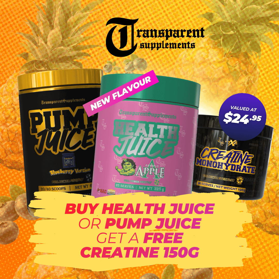GWP Transparent Supplements FREE Creatine Promo