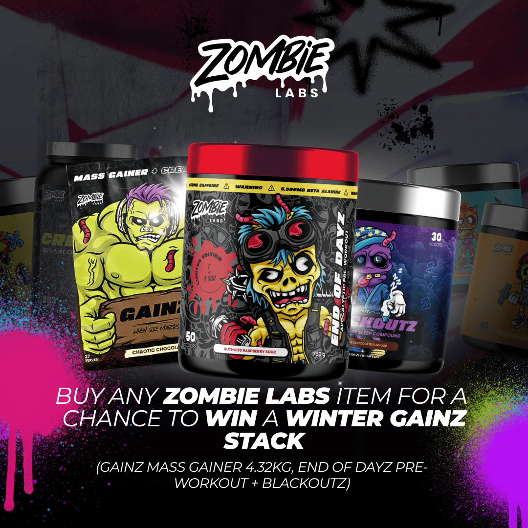 Giveaway Entry: WIN a Zombie Labs Winter Gainz Pack