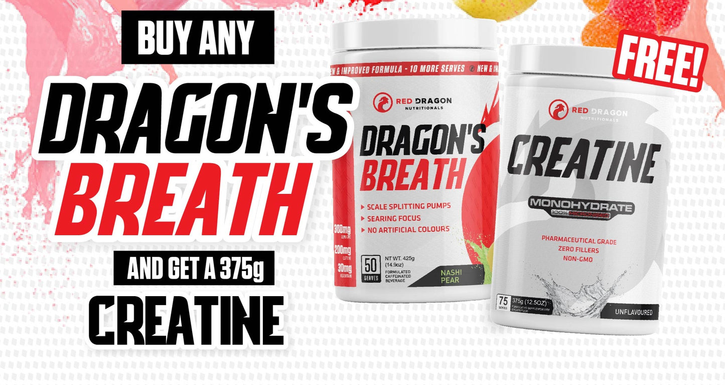 Red Dragon Creatine Promo