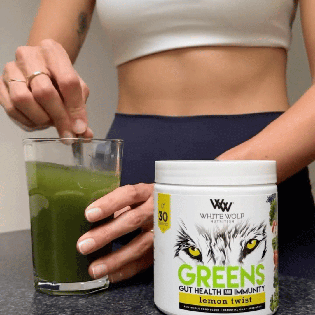 White Wolf Greens & Gut Health And Immunity