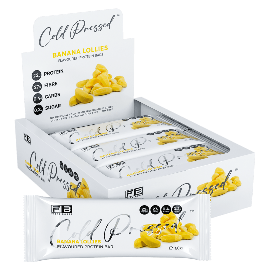 Fibre Boost Cold Pressed Bars (12) - Box