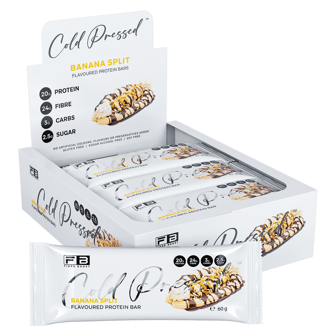 Fibre Boost Cold Pressed Bars (12) - Box