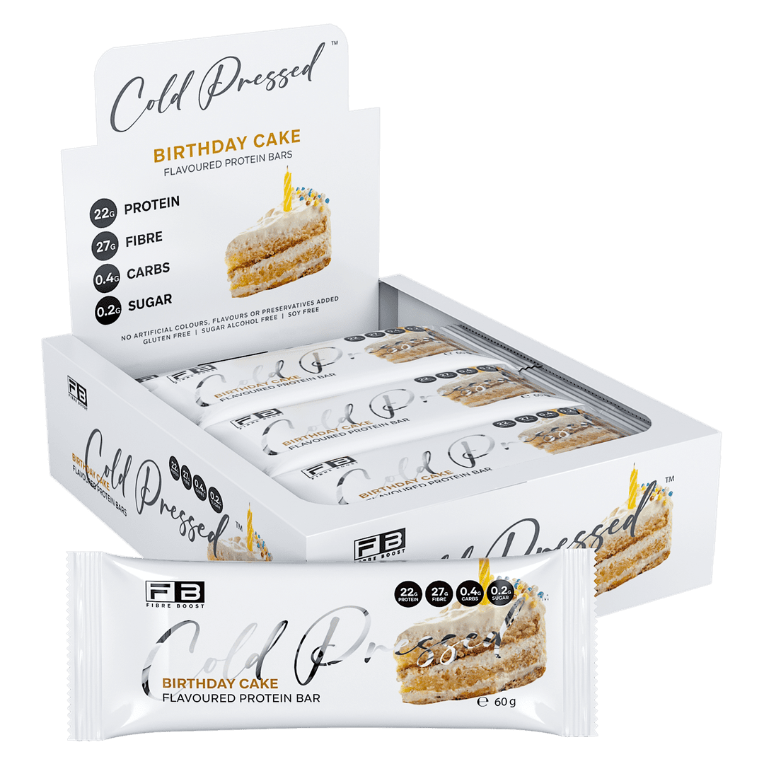 Fibre Boost Cold Pressed Bars (12) - Box