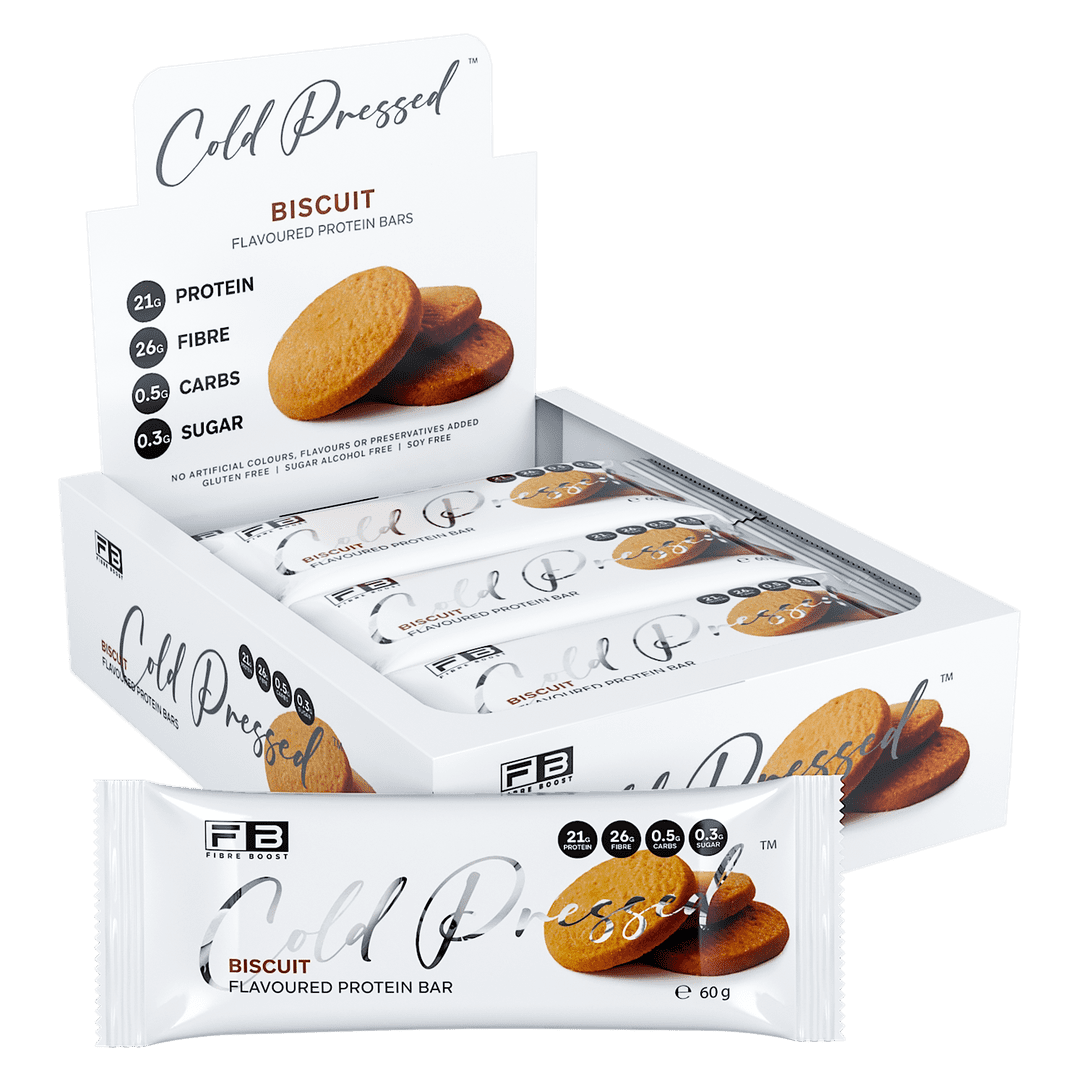 Fibre Boost Cold Pressed Bars (12) - Box