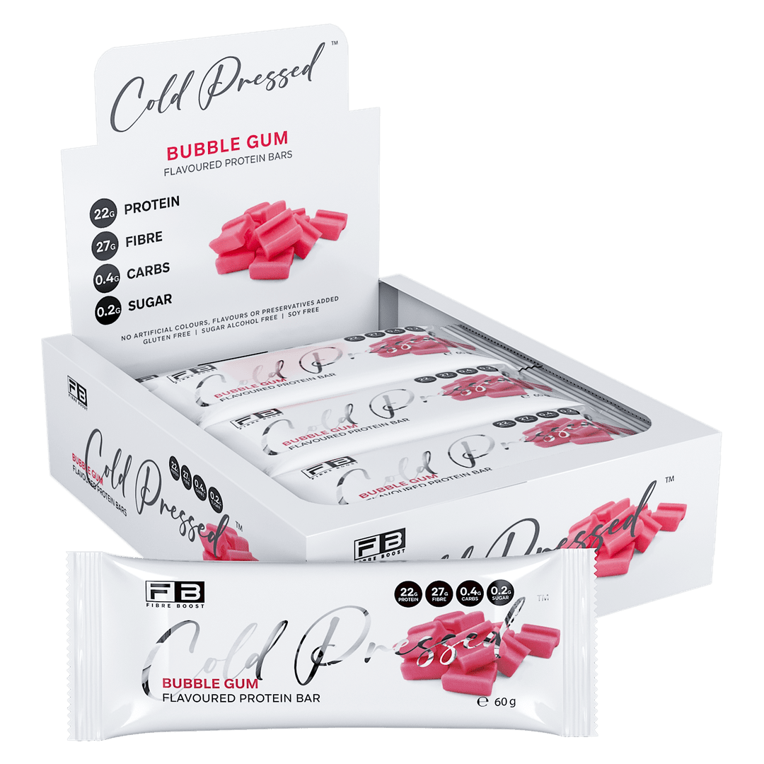 Fibre Boost Cold Pressed Bars (12) - Box