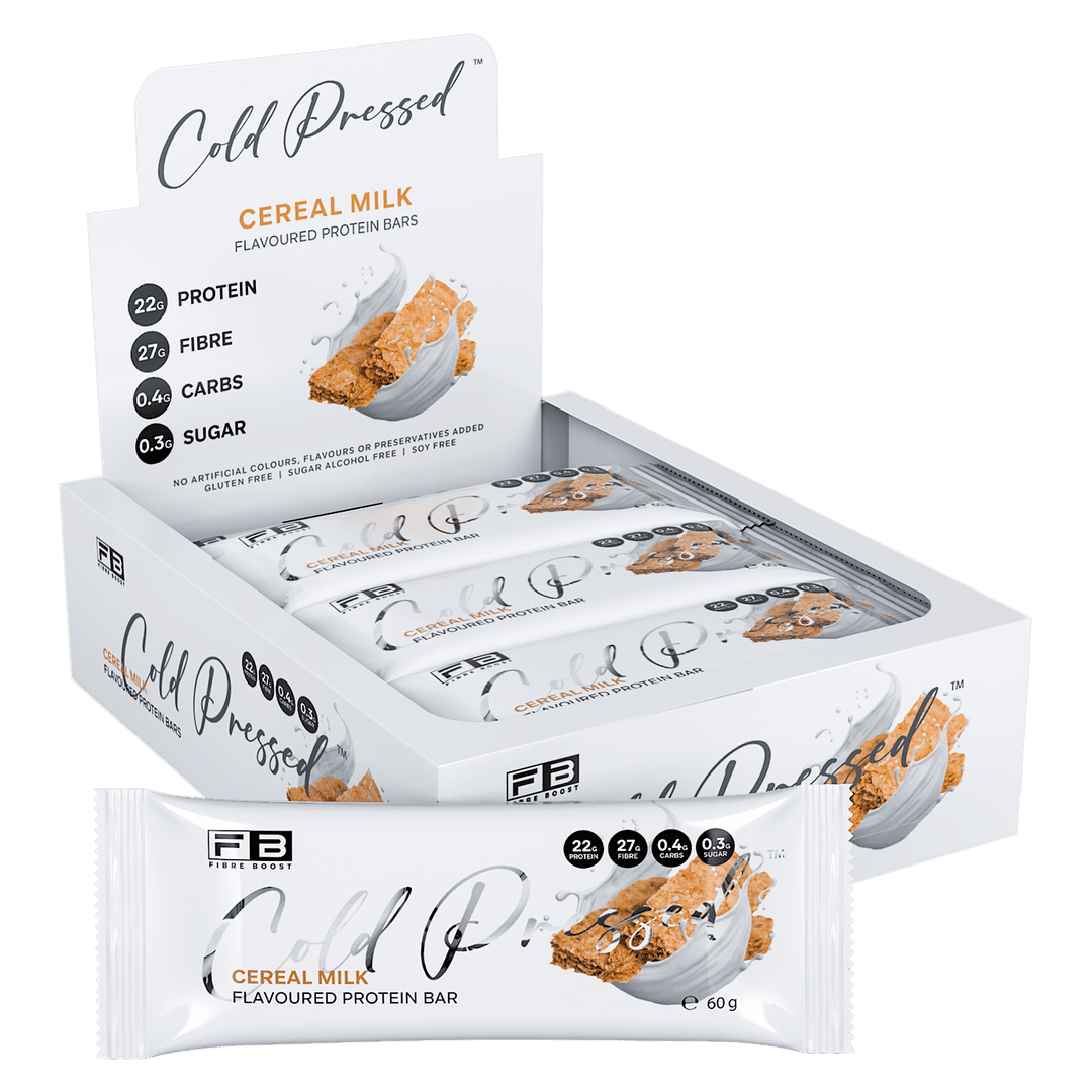 Fibre Boost Cold Pressed Bars (12) - Box