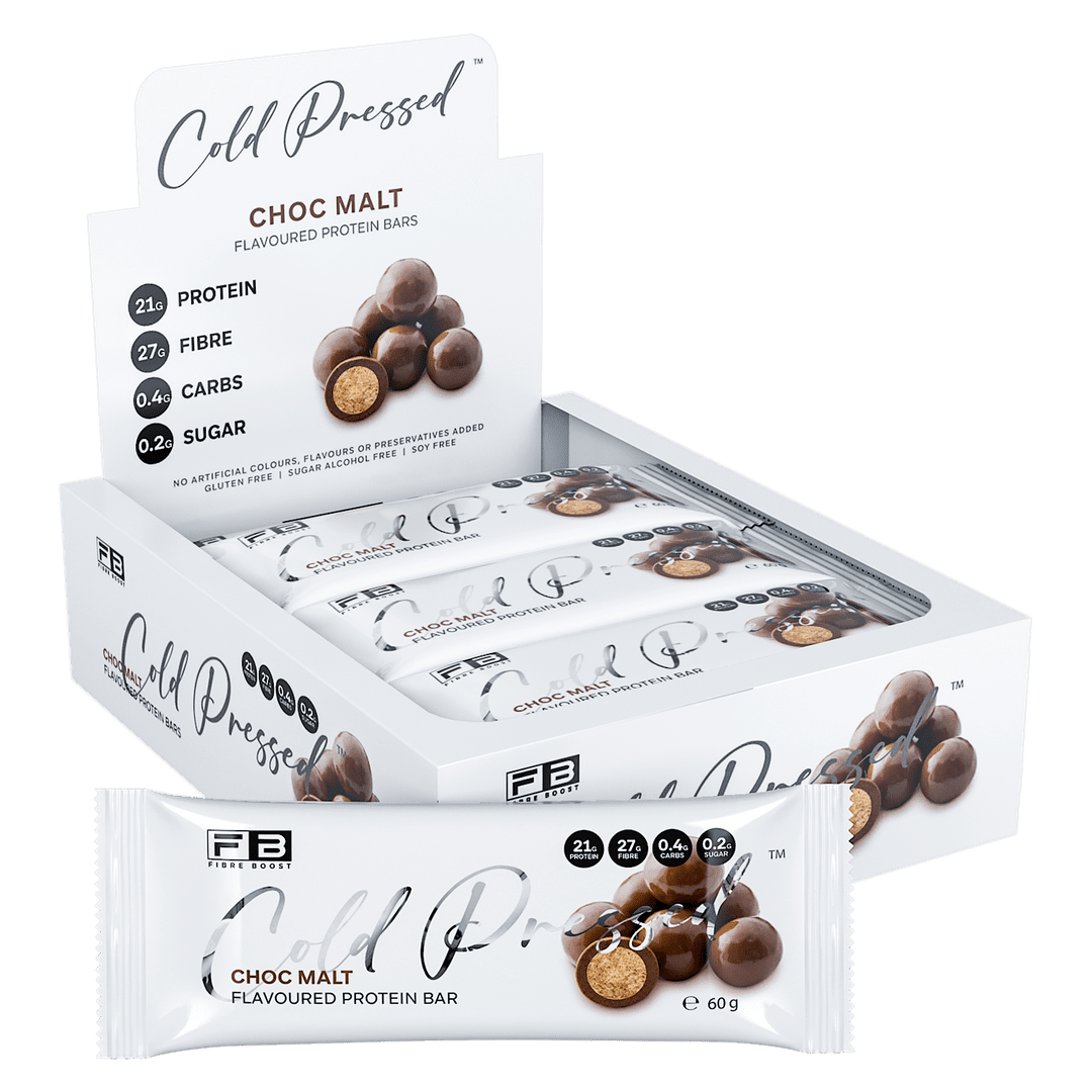 Fibre Boost Cold Pressed Bars (12) - Box