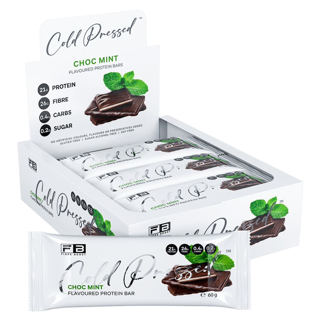 Fibre Boost Cold Pressed Bars (12) - Box