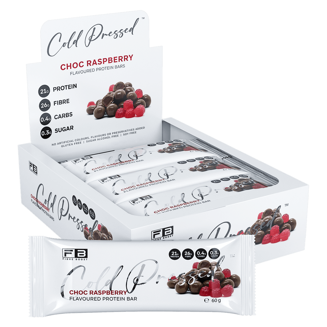 Fibre Boost Cold Pressed Bars (12) - Box