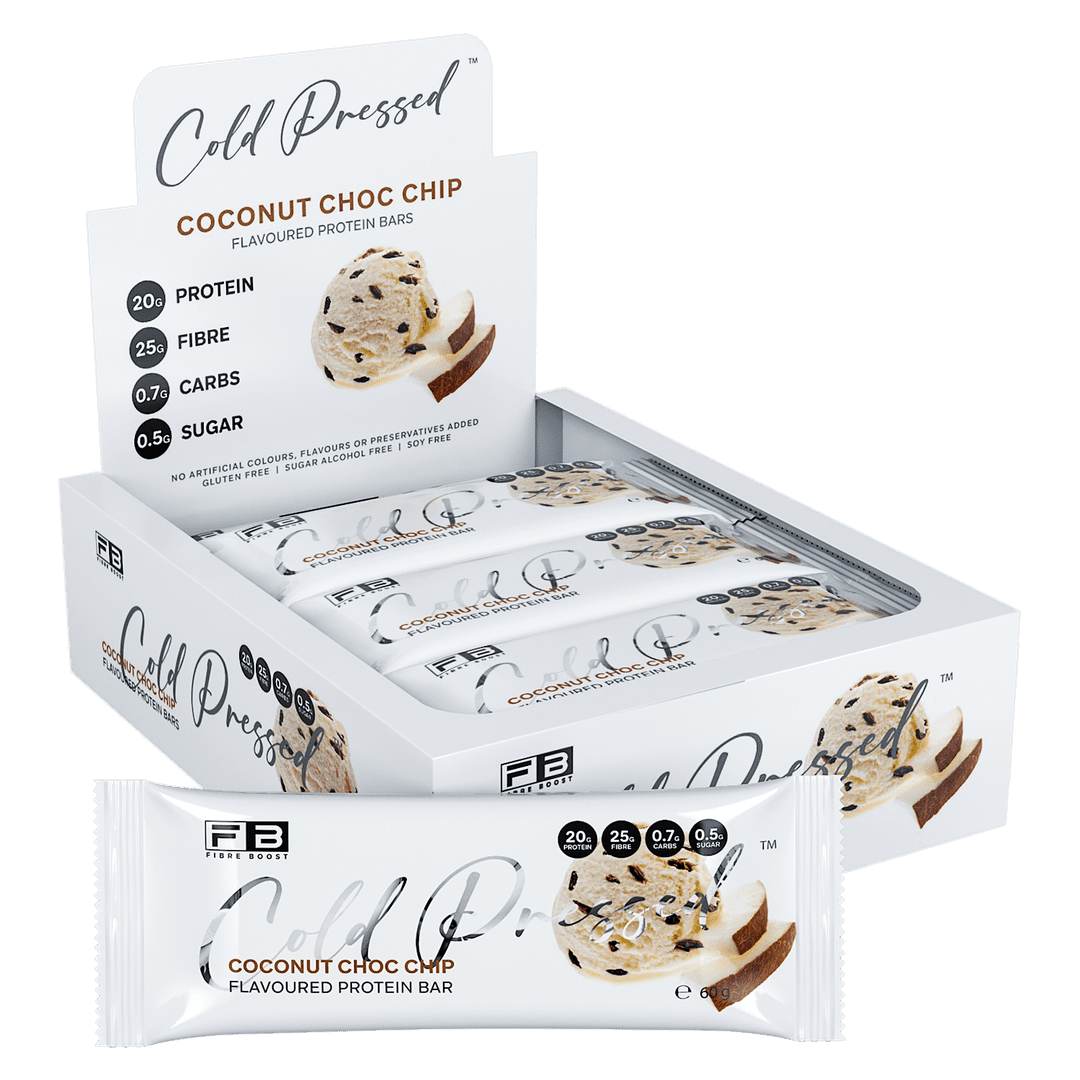Fibre Boost Cold Pressed Bars (12) - Box