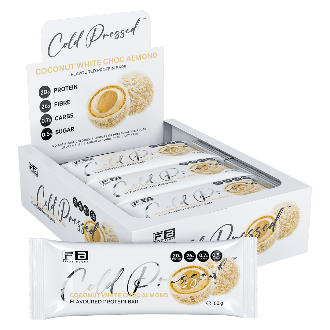 Fibre Boost Cold Pressed Bars (12) - Box