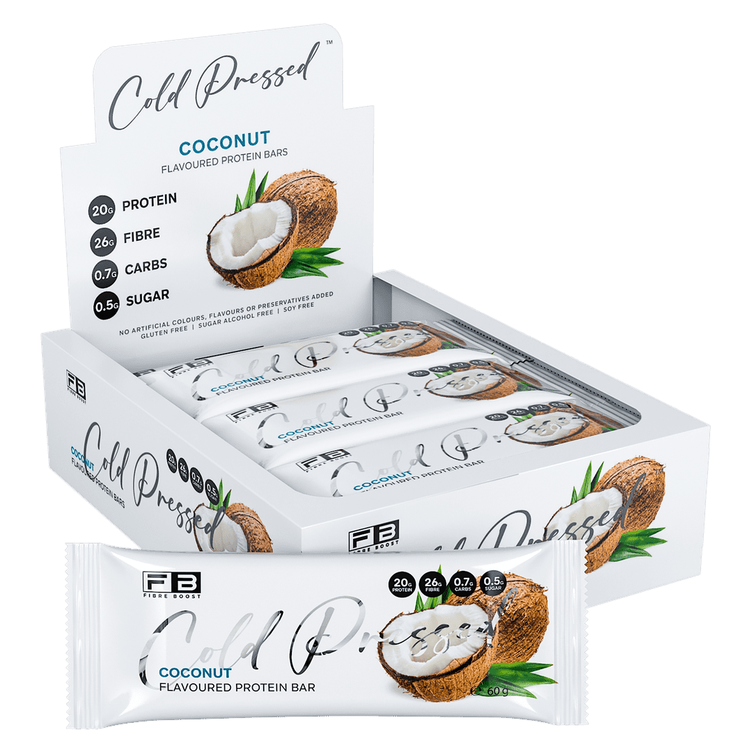 Fibre Boost Cold Pressed Bars (12) - Box