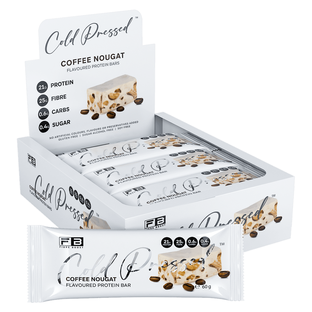 Fibre Boost Cold Pressed Bars (12) - Box