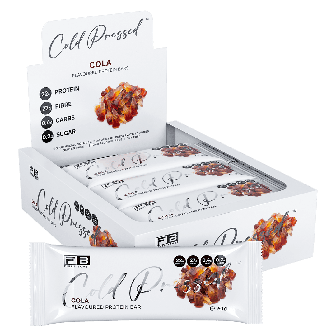 Fibre Boost Cold Pressed Bars (12) - Box