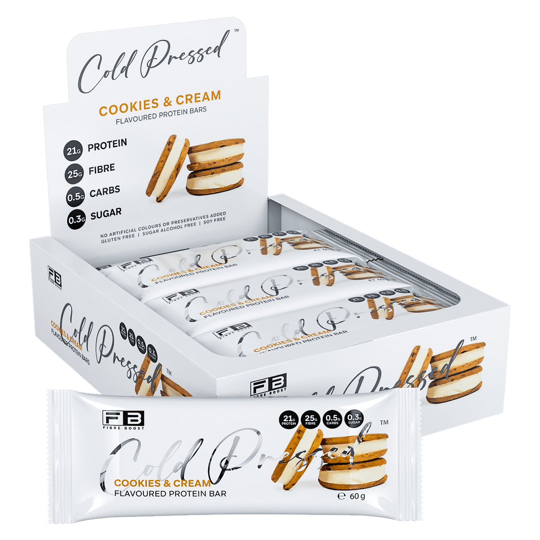 Fibre Boost Cold Pressed Bars (12) - Box