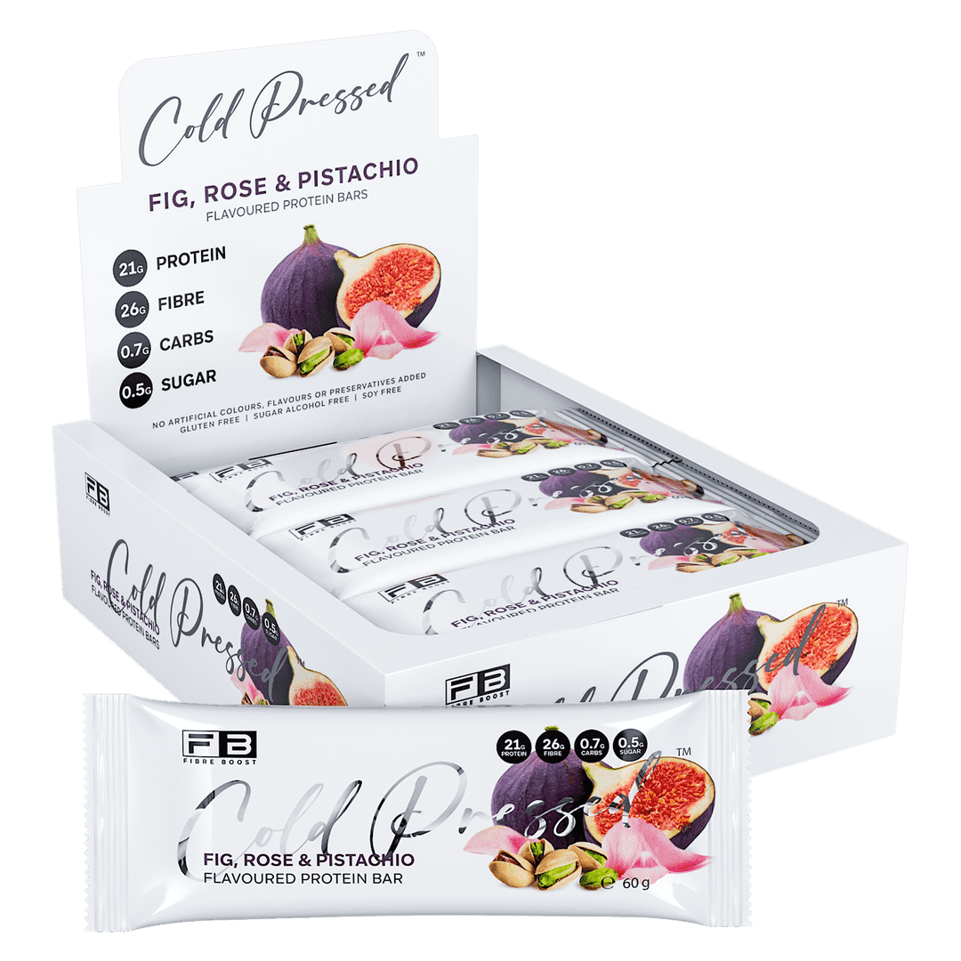 Fibre Boost Cold Pressed Bars (12) - Box
