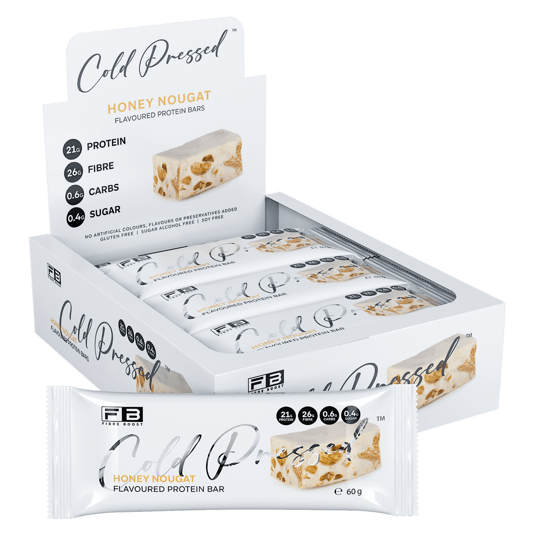 Fibre Boost Cold Pressed Bars (12) - Box