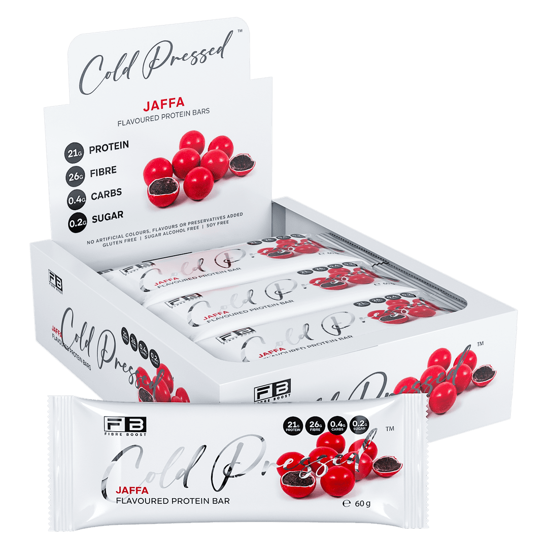 Fibre Boost Cold Pressed Bars (12) - Box