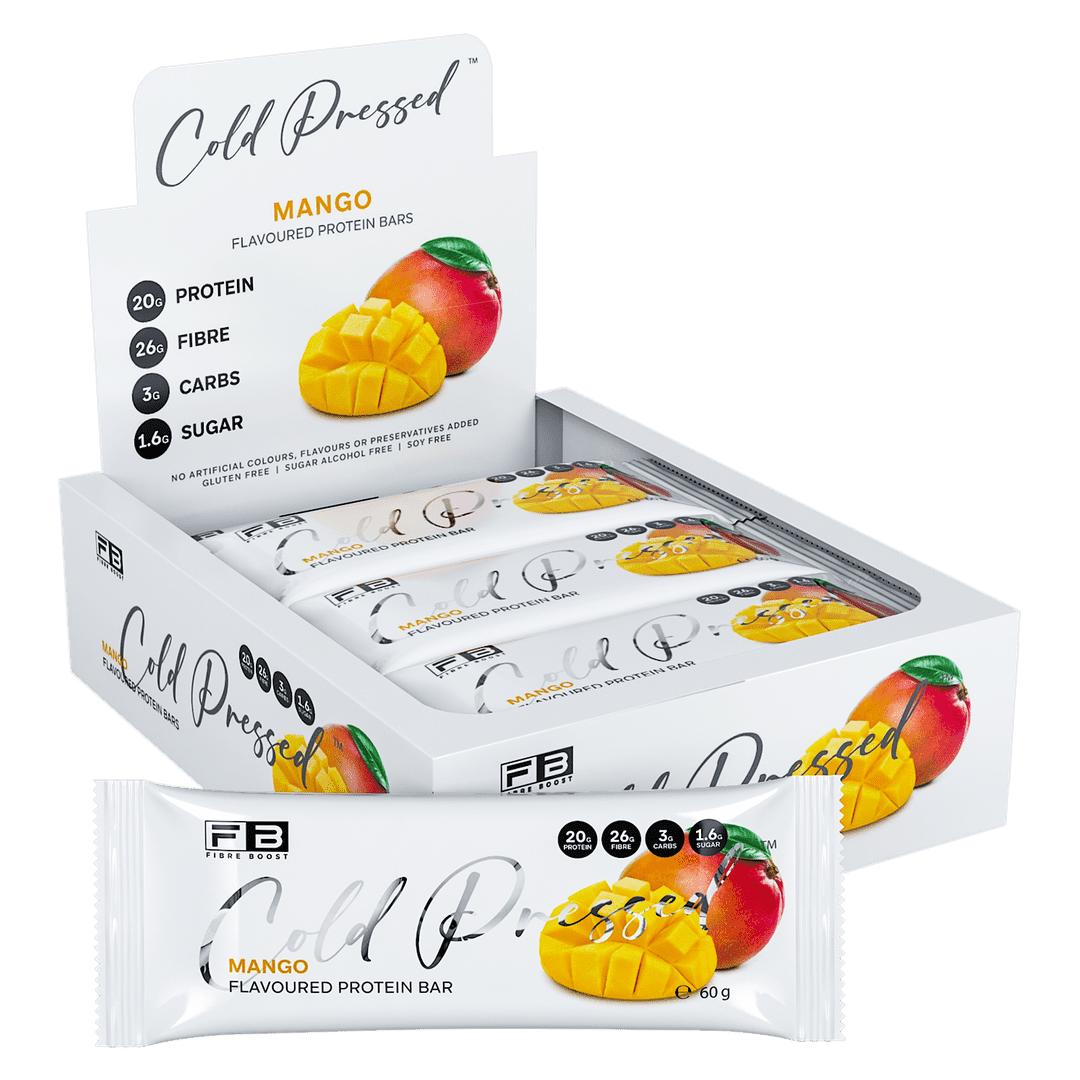 Fibre Boost Cold Pressed Bars (12) - Box