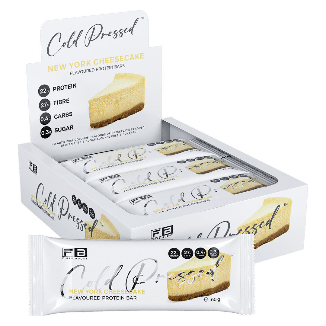 Fibre Boost Cold Pressed Bars (12) - Box