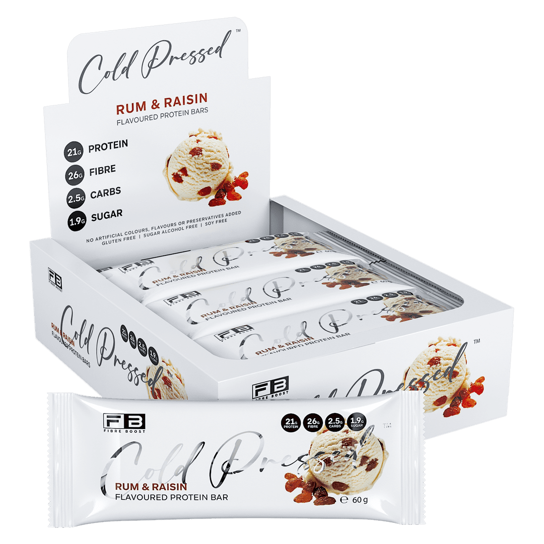 Fibre Boost Cold Pressed Bars (12) - Box