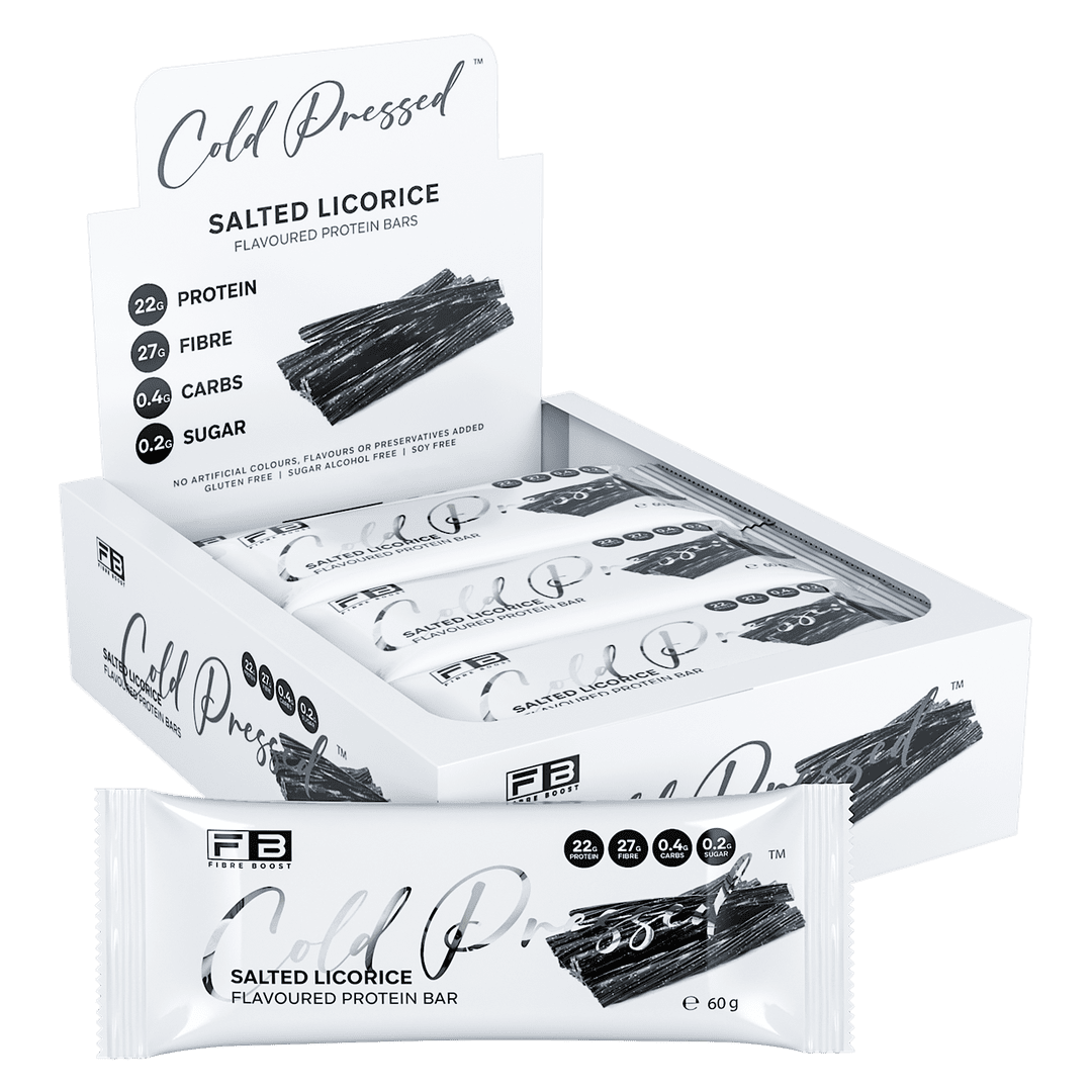 Fibre Boost Cold Pressed Bars (12) - Box