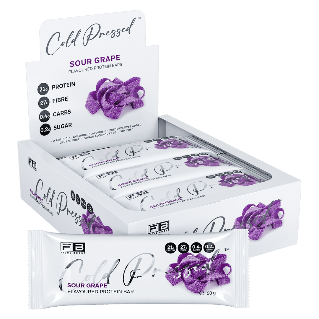 Fibre Boost Cold Pressed Bars (12) - Box