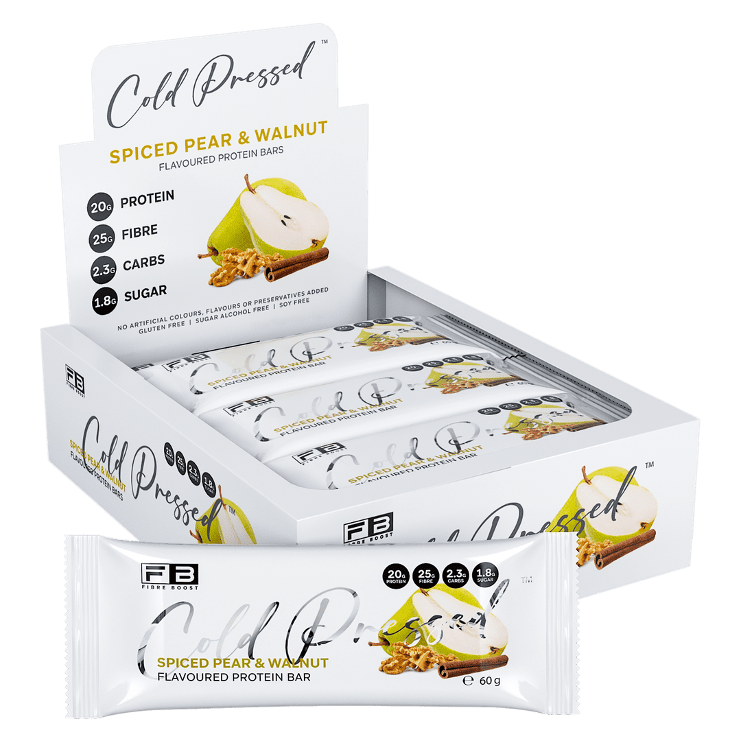 Fibre Boost Cold Pressed Bars (12) - Box
