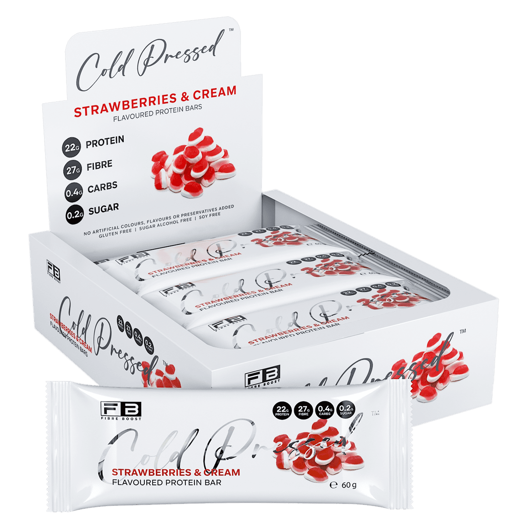 Fibre Boost Cold Pressed Bars (12) - Box
