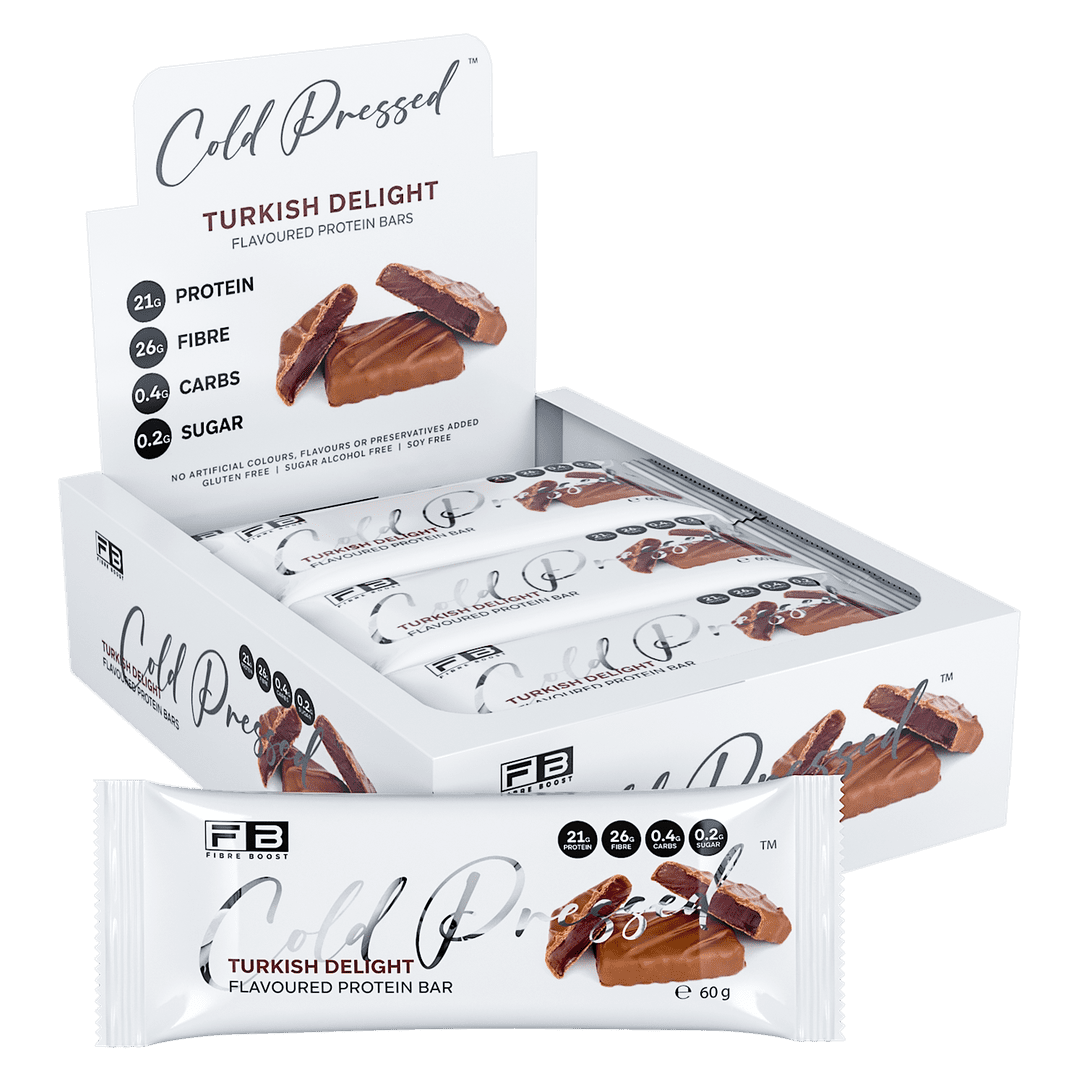 Fibre Boost Cold Pressed Bars (12) - Box